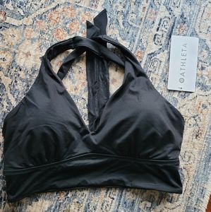 Athleta Longline D-DD Plunge Bikini Top